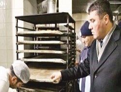 Fırınlara şafak denetimi yapıldı