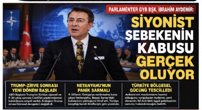 Aydemir: Ankara Zirvesi yeni dönemin başlangıcıdır