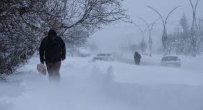 Doğu Anadolu’da Soğuk ve Kar Ulaşımı Aksattı