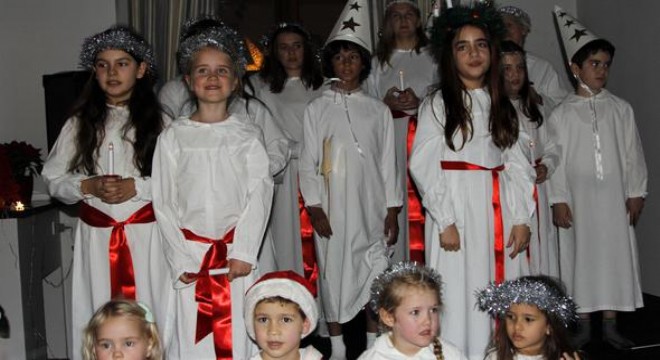 Santa Lucia’yı kutladılar